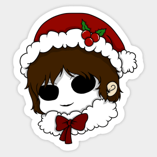 masky christmas chibi Sticker